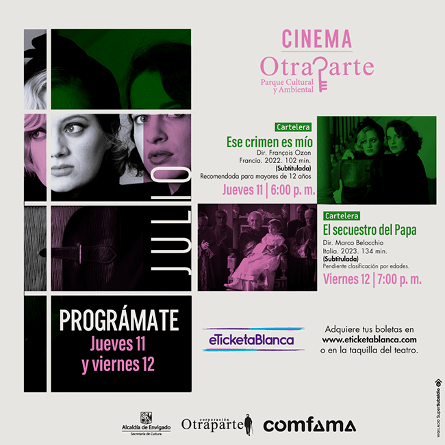 Clic en la imagen para obtener más información sobre la programación del Cinema Otraparte.
