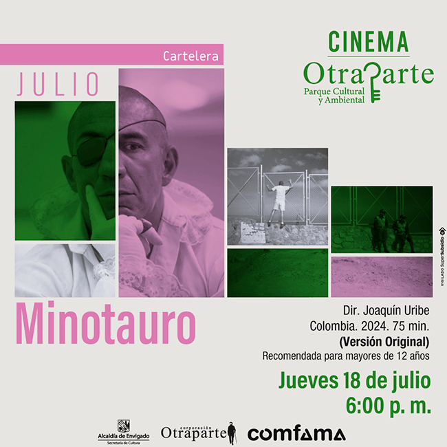 Clic en la imagen para obtener más información sobre la proyección de «Minotauro» en Cinema Otraparte.